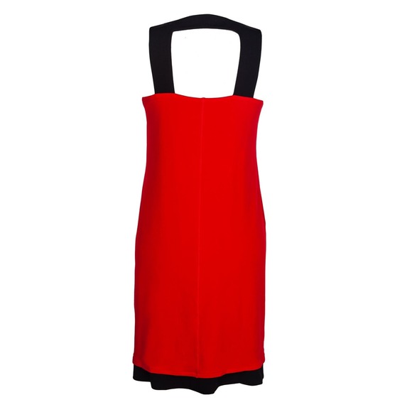 Eva Varro Short Reversible Cocktail Dress Size S Mini Black Red NWT - Picture 3 of 4